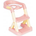 Ecotoys Záchodové prkénko se žebříkem růžové – Hledejceny.cz