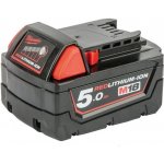 MILWAUKEE M18 B5 REDLITHIUM-ION 18 V 5,0 Ah – Zboží Mobilmania