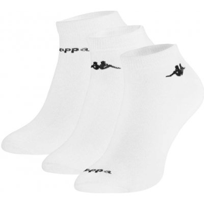 Kappa ponožky kotníčkové 3 páry Bílá – Zboží Mobilmania