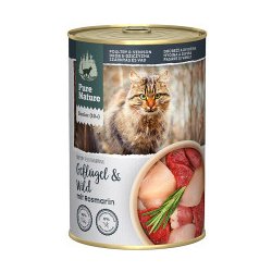 Pure Nature Cat Senior Drůbeží a Zvěřina s rozmarýnem 400 g