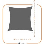 Springos 5 x 5 m SN0052 tmavě šedá – Sleviste.cz