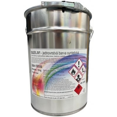 Silex JV01 syntetická barva na asfalt a beton bílá 0100 4 kg – Zbozi.Blesk.cz