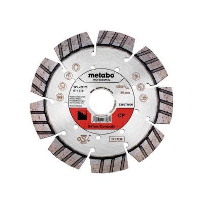 Metabo Diamantový řezný kotouč 125 x 22,23 mm 628571000 – Sleviste.cz