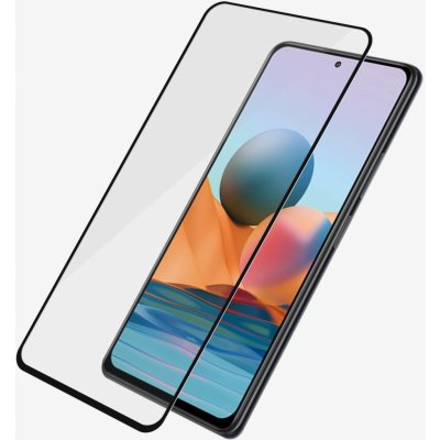 PanzerGlass - Tvrzené Sklo Case Friendly pro Xiaomi Redmi Note 10 Pro, 10 Pro Max, Mi 11i, Poco F3, black, Černá 8041