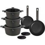 BERLINGERHAUS Sada nádobí s titanovým povrchem 10 ks Antracit Collection BH-8140sleva – Sleviste.cz