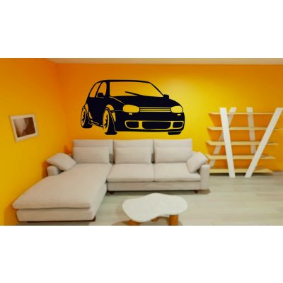 591 - Dekorace-stěny Samolepicí tapety - Golf R32 - 60 x 110 cm – Zboží Mobilmania