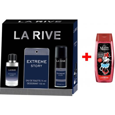 La Rive Extreme Story men EdT 75 ml + deospray 150 ml – Zboží Mobilmania