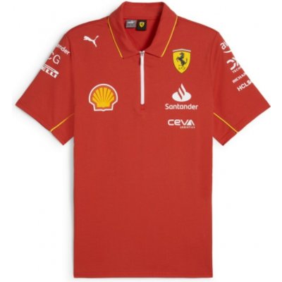 Puma Poloshirt Scuderia Ferrari Men SF RP Team SS red – Zboží Dáma