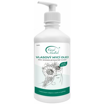 Karel Hadek vlasový mycí olej pro normální a mastné vlasy 500 ml
