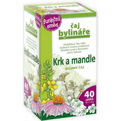Mediate Čaj Krk a mandle čaj 40 x 1.6 g – Zbozi.Blesk.cz