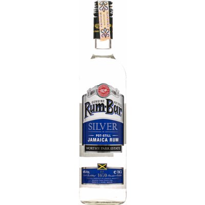 Worthy Park Rum-Bar Silver 40% 0,7 l (holá láhev) – Hledejceny.cz