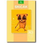 Stepa Skicák A3 10 listů – Zboží Dáma