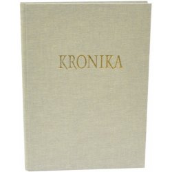 Hospa Kronika A4 světlý textil 100 listů