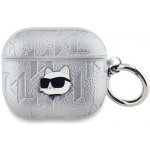 Karl Lagerfeld PU Embossed Choupette Head Pouzdro pro AirPods Pro 2 KLAP2PGCHPS – Zboží Živě