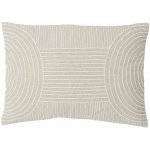 Bloomingville Polštář s výplní Chun béžová 50x35 – Zboží Dáma