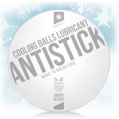 Angry Beards Antistick Snowballs Chladivý lubrikant na kule 135 g – Zbozi.Blesk.cz