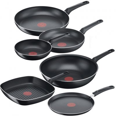 Tefal Simple Cook klasická 28 24 20 cm wok 28 cm grilovací 26 cm a palačinková – Zbozi.Blesk.cz