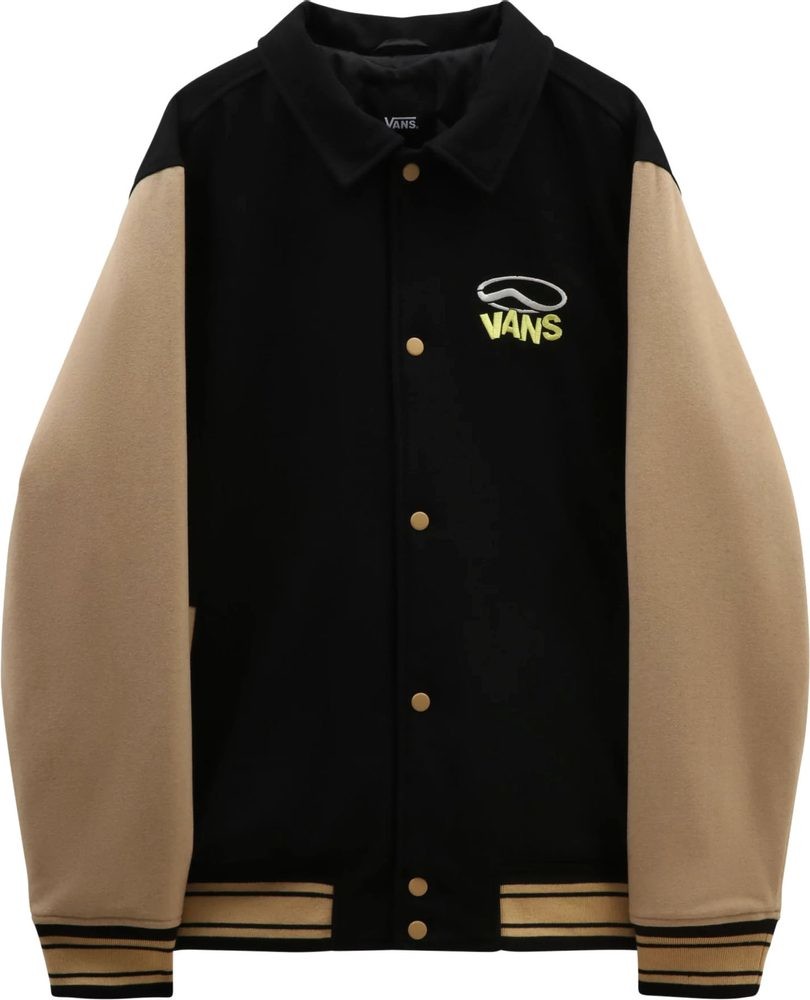 Vans Thomas Varsity Jacket Black/taos Taupe