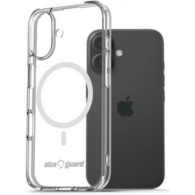 AlzaGuard Crystal Clear TPU Case Compatible with Magsafe pro iPhone 16 AGD-PCMT30Z – Zboží Mobilmania