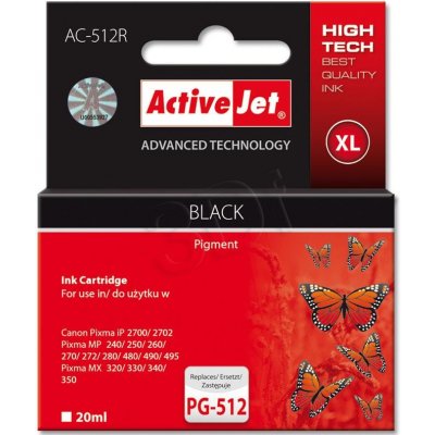 ActiveJet Canon PG-512 Bk – Hledejceny.cz