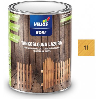 Helios Bori tenkovrstvá lazura 0,75 l dub – Zboží Mobilmania