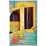 Mandarine Napoléon 38% 0,7 l (dárkové balení 1 sklenice) – Hledejceny.cz