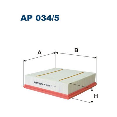 Vzduchový filtr FILTRON AP 034/5 – Hledejceny.cz