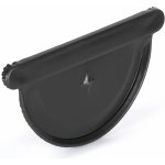 Evromat Čelo pro okapový žlab 333 mm pozink lak RAL 7016 antracit – Sleviste.cz