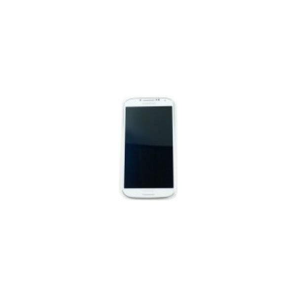 Náhradní kryt na mobilní telefon Kryt Samsung i9505 přední bílý