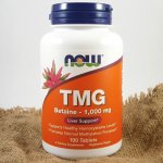 Now Foods TMG Trimethylglycin Betain 1000 mg x 100 tablet – Hledejceny.cz