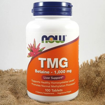 Now Foods TMG Trimethylglycin Betain 1000 mg x 100 tablet