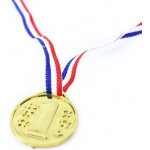 Medaile zlaté 6 ks v sáčku – Zboží Mobilmania