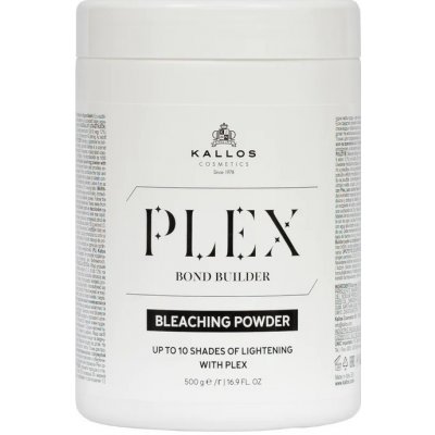 KALLOS Plex Bond Builder Bleaching Powder melír s Plexem pro zesvětlení až o 10 odstínů 500 g – Zboží Dáma
