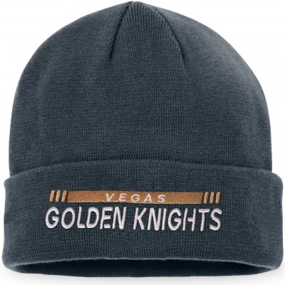 Fanatics Zimní čepice Vegas Golden Knights Authentic Pro Game & Train Cuffed Knit Black