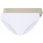 ESMARA Dámské kalhotky 2 kusy béžová bílá – Sleviste.cz