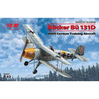 ICM Bücker Bü 131D German WWII Training Aircraft 32030 1:32