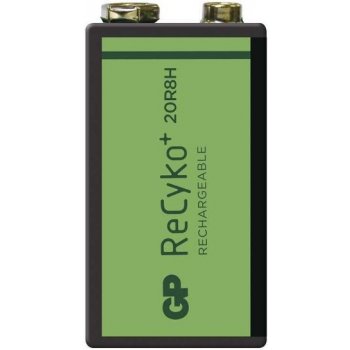 GP Recyko 6F22 9V 200 mAh 1ks 1032521020