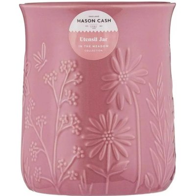 Mason Cash Kameninová nádoba na kuchyňské nástroje, In the Meadow, 12,5 x 15 cm, růžová 2002.313 – Sleviste.cz