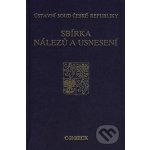 Sbírka nálezů a usnesení ÚS ČR svazek 23 – Hledejceny.cz