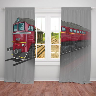 IMPAR Závěsy Sergej (Rozměr : 140x250, Materiál: Blackout) – Hledejceny.cz