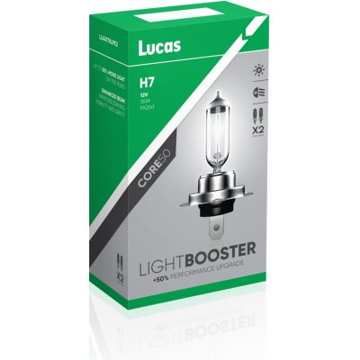 Lucas LightBooster H7 12V 55W +50% 2ks – Zboží Mobilmania