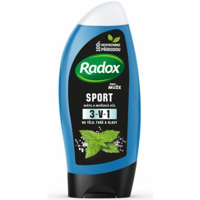 Radox Men sprchový gel watermint + sea minerals 250 ml – Zboží Mobilmania