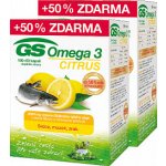 GS Omega 3 Citrus 2 x 150 kapslí – Zbozi.Blesk.cz