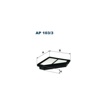 Vzduchový filtr FILTRON AP 103/3 – Hledejceny.cz