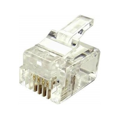 DATACOM Konektor RJ11 UTP lanko 6p4c bal.100ks 4110 | Zboží Auto