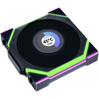 Lian Li UNI FAN SL Wireless LCD 120 Black 12SLLCD1W1B – Hledejceny.cz