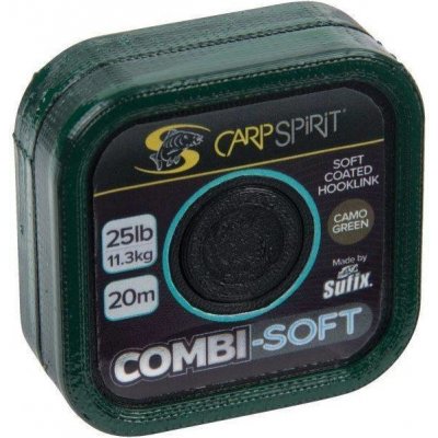 Carp Spirit Šňůra Combi Soft Camo Green 20m 25lb – Zboží Mobilmania