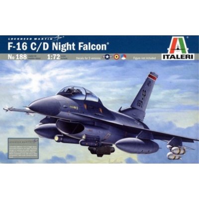 Italeri F16 C D Night Falcon 1:72 – Hledejceny.cz