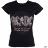 Dámské tričko s potiskem ROCK OFF AC-DC Rock or Bust černá