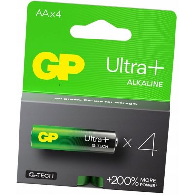 GP Ultra Plus AA 4 ks 1013224000 – Zboží Mobilmania
